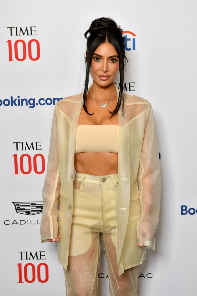 Kim Kardashian at the Time100 Summit.