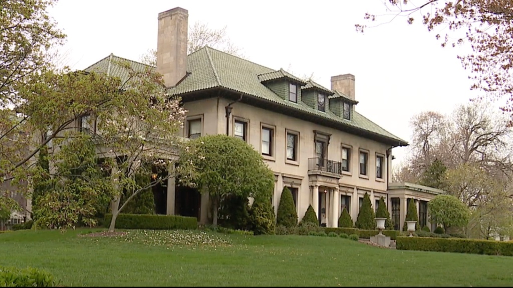 Exterior of Hoover's home.