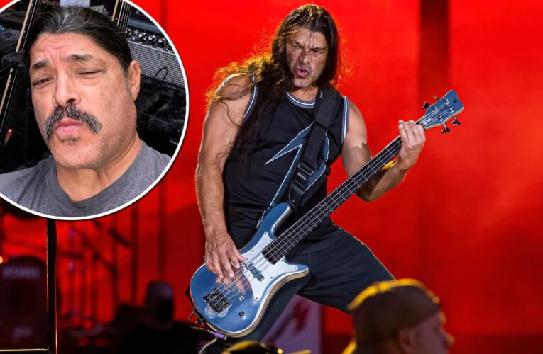 Metallica’s Robert Trujillo has boozy secret to ‘fresh’ hair for headbanging