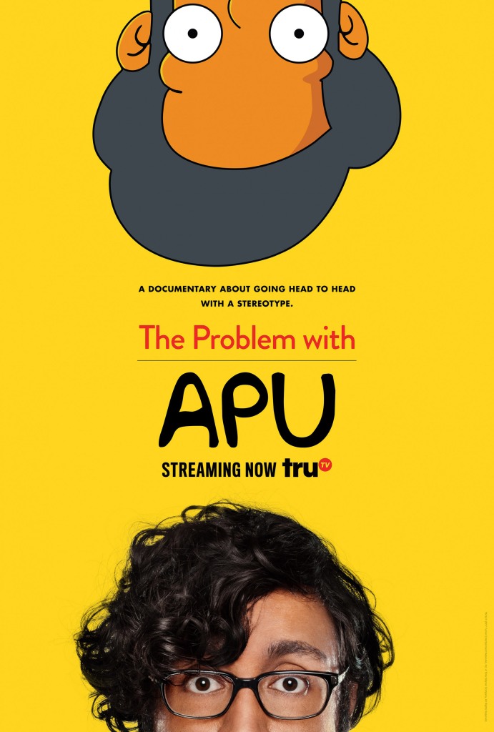 The US poster for the documentary, , "The Problem with Apu."