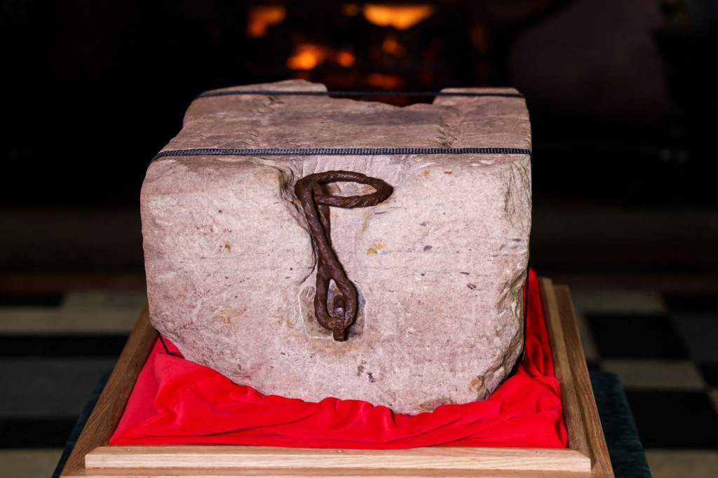 The Stone of Destiny will be placed next to Charles's Coronation Chair when he is crowned on May 6.