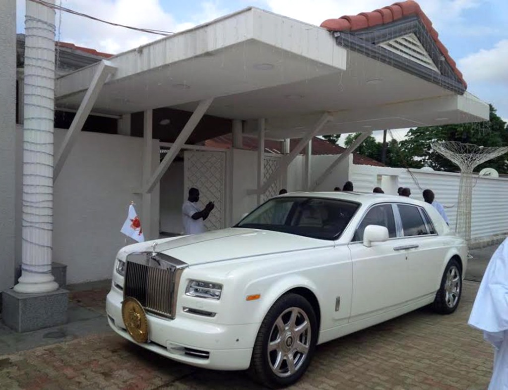 The Oba of Benin's Rolls Royce Phantom