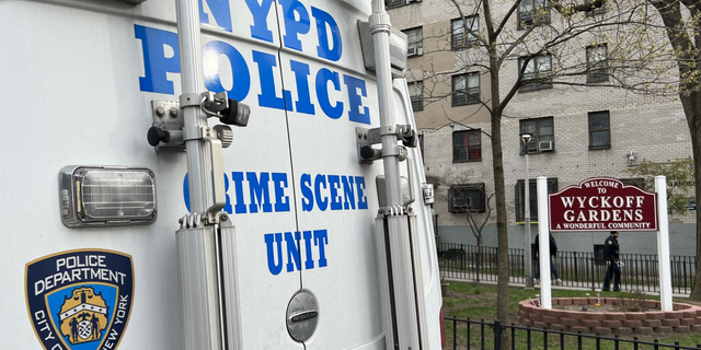 NYPD presence after an 83-year-old man fatally stabbed at 185 Nevins street in Brooklyn.