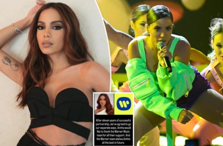 Anitta exits Warner Music after claiming she’d ‘auction off’ organs to end deal
