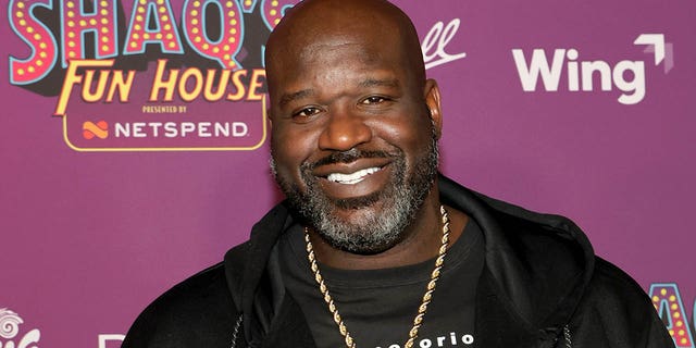 Shaquille O'Neal attends Shaq's Fun House Big Game Weekend at Talking Stick Resort on Feb. 10, 2023 in Scottsdale, Arizona.