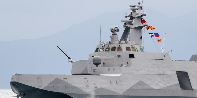 Taiwan's military is on high alert as Chinese forces have surrounded the self-governed island in retaliation to President Tsai Ing-wen's recent visit to the U.S.