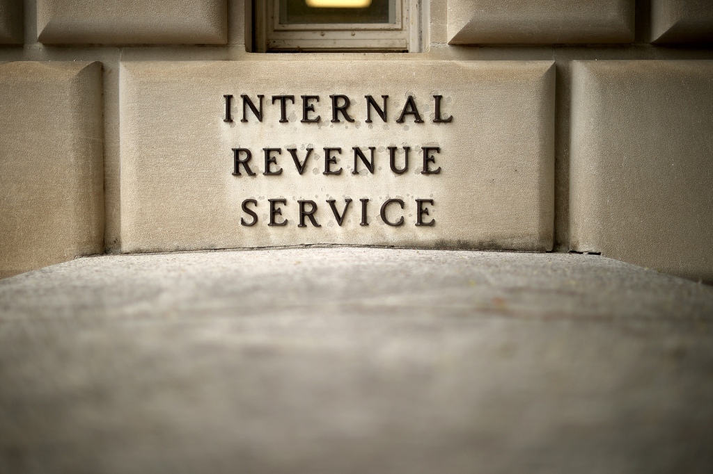 IRS building.