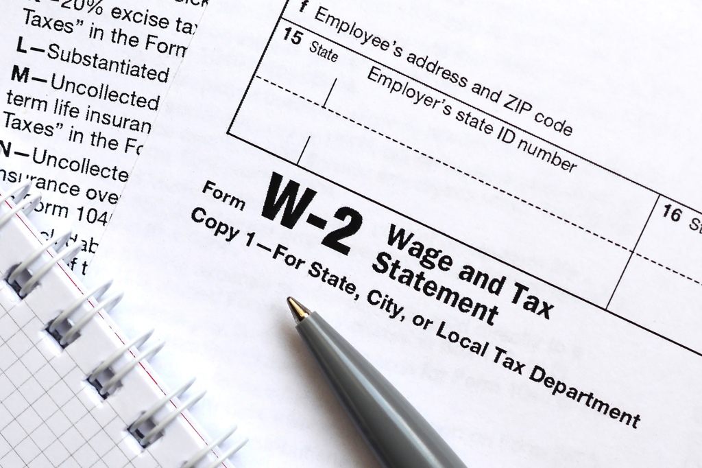 For those who are employed, a W-2 Wage and Tax Statement should be provided by their employer.