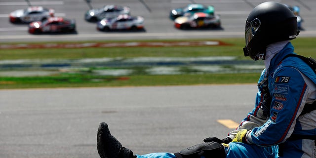 Todd Gilliand crew member sits and waits