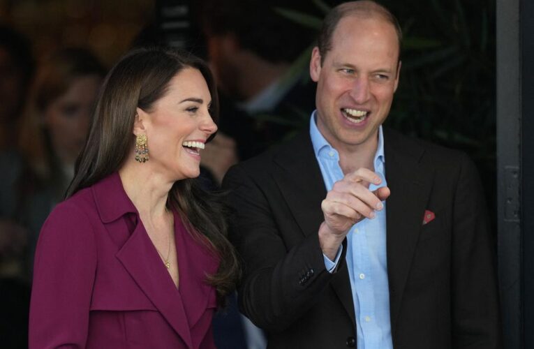 Prince William raves over ‘stunning wife’ Kate Middleton while greeting fans