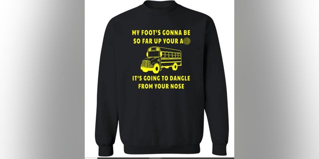 One of Miller's quotes inspired a line of shirts and sweaters, with part of the proceeds going to the former bus driver.