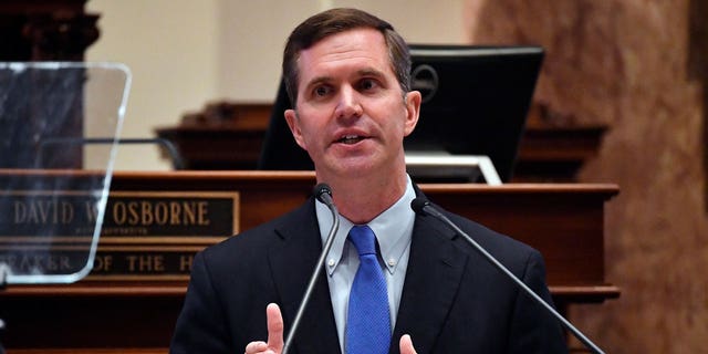 The Kentucky Republican Party demanded that Gov. Andy Beshear (pictured) answer for Kentucky Democratic Party chairman Colmon Elridge, who compared Republicans to Judas Iscariot during Christian Holy Week. 