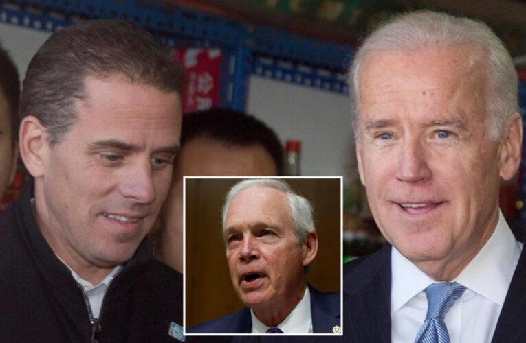 Biden’s false Hunter laptop letter interfered in election beyond ‘anything China or Russia’ could do: Sen. Ron Johnson