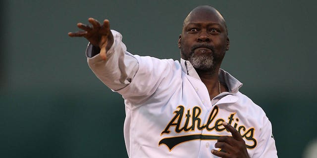 Dave Stewart first pitch