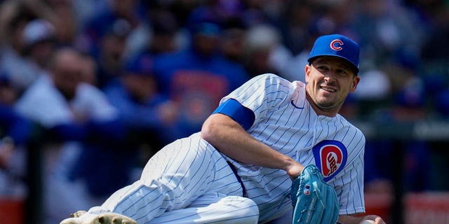 Drew Smyly on grass