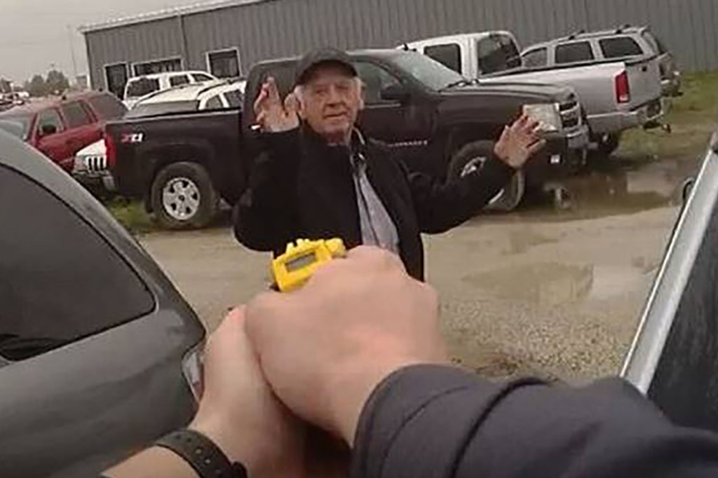The elderly man man was tased by a deputy after he claimed he was pulled over for driving 3 mph over the speed limit, a federal lawsuit claims.

