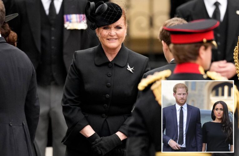 Sarah Ferguson shades Harry and Meghan’s royal status: ‘Either in or out’