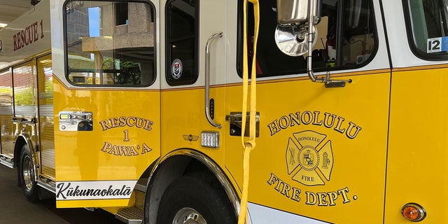 honolulu fire department truck