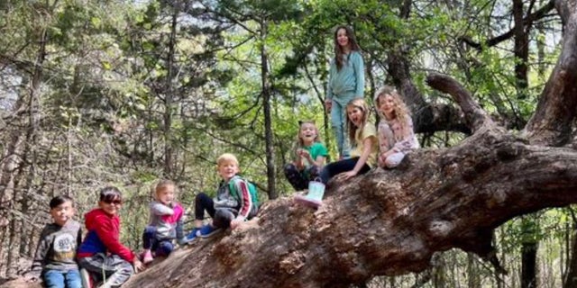 Home-school kids are learning through hands-on outdoor education at a Barefoot University class. Every year the school follows a different rhythm of learning. This year was rhythm fire, which focuses on learning survival skills in nature. 