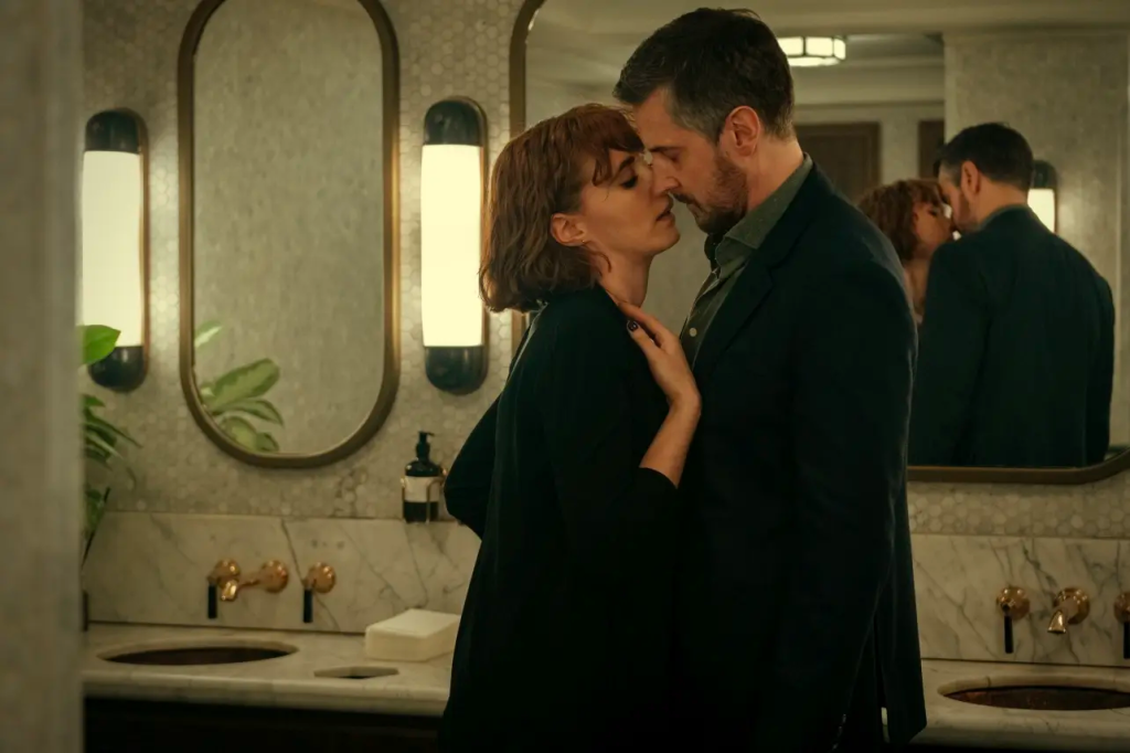 The frisky four-part drama, released last week, revolves around a successful London surgeon named William (Richard Armitage) who embarks on a sordid affair with his son's fianceé, Anna (Charlie Murphy). 