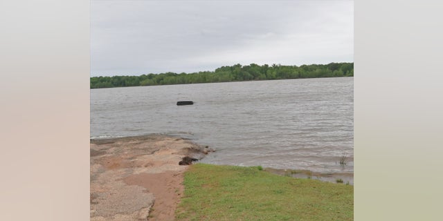 A missing woman was found alive in a submerged Jeep in a Texas lake.