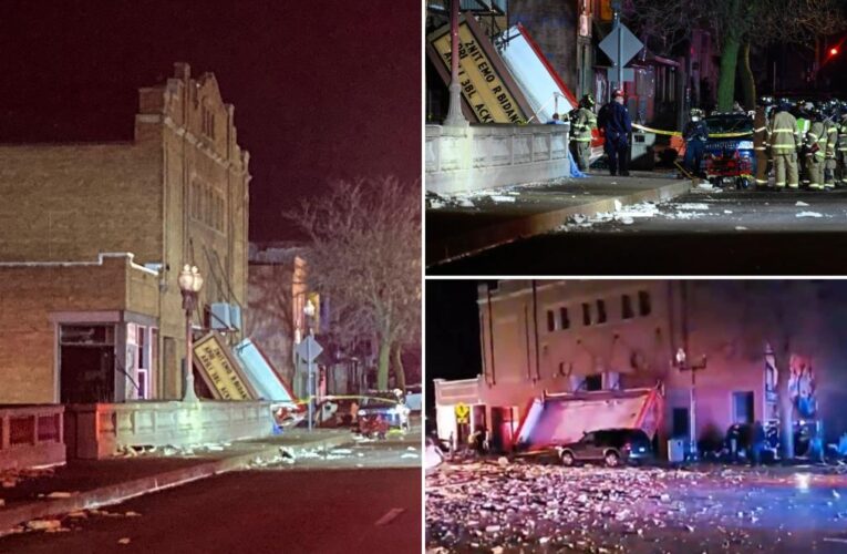 Illinois Apollo Theater collapse leaves at least 1 dead, 28 injured