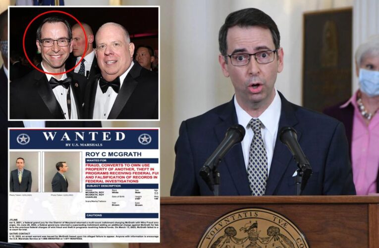 Larry Hogan’s fugitive former chief of staff dead after confrontation with FBI 