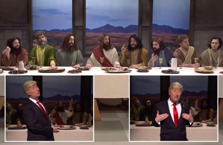 ‘SNL’ has Trump attend Last Supper, compare himself to Jesus