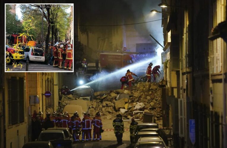 2 bodies found after Marseille building collapse