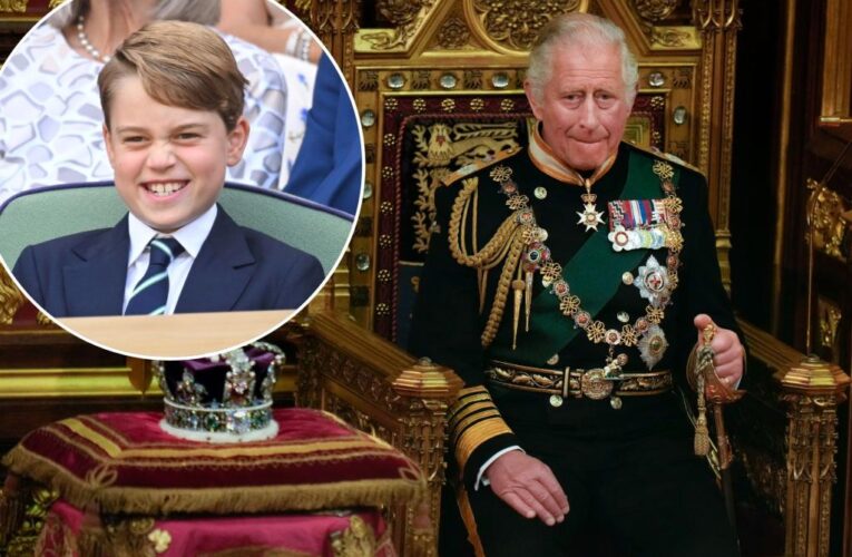 Sword-wielding Prince George to act as ‘protector’ at king’s coronation