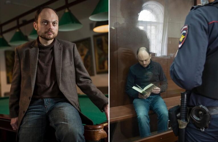 Russian opposition activist Vladimir Kara-Murza Jr. given 25-year prison sentence