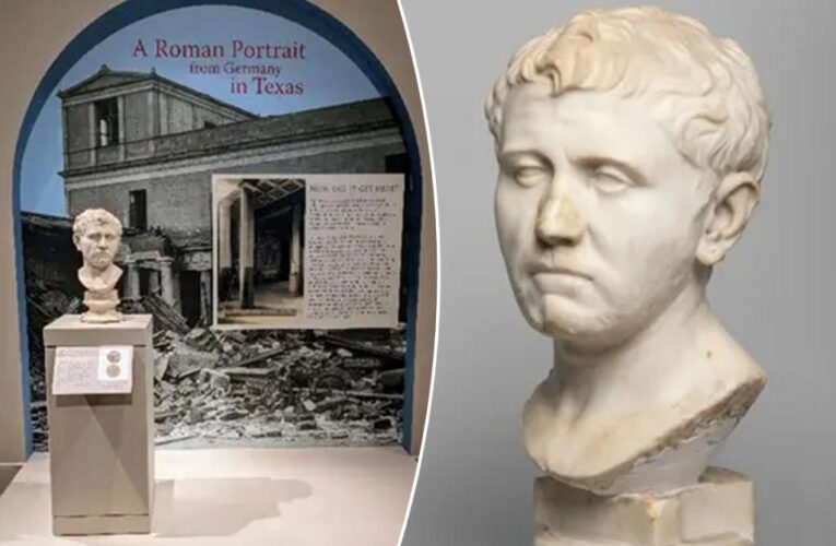 Texas museum to return stolen Roman bust after woman bought it for $35