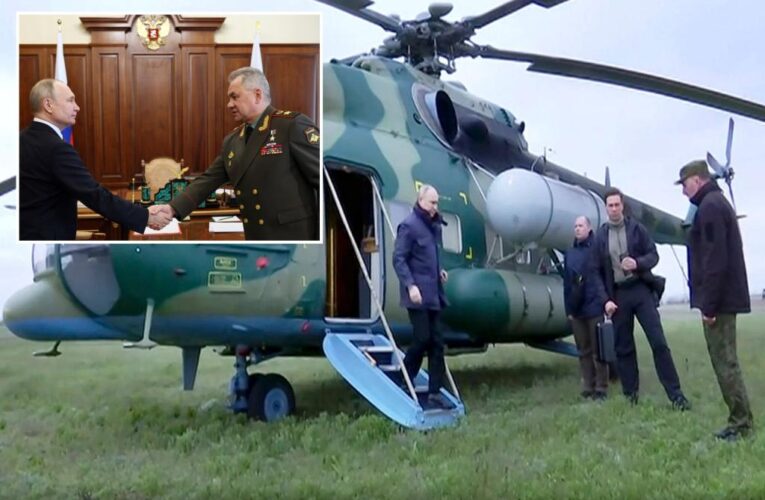 Putin visits Russian troops in occupied Ukraine