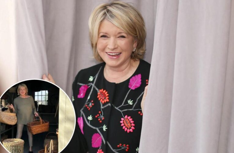 Martha Stewart has a tiny house just for her baskets: ‘My hero’