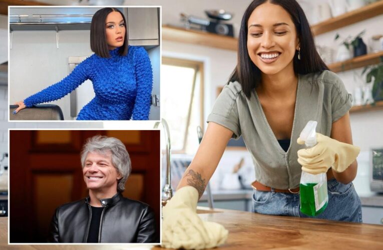 Top songs people turn on when spring cleaning: survey