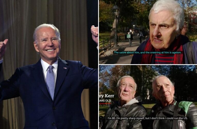 Elderly Americans weigh in on Biden 2024: ‘Not sure’