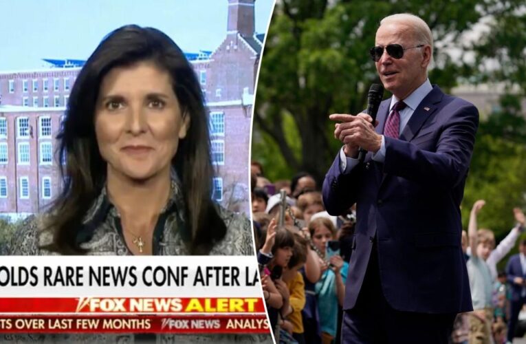 Nikki Haley predicts Biden will die within five years if re-elected, leaving Kamala Harris president