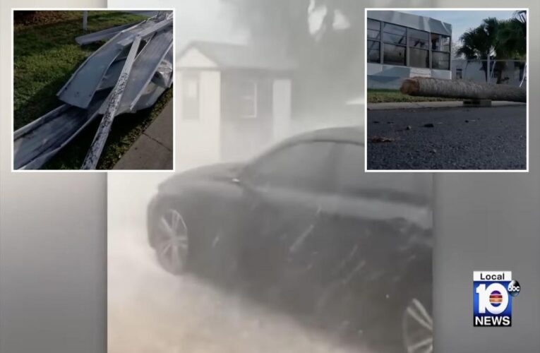 Severe weather tears across Florida as more storms develop in Deep South