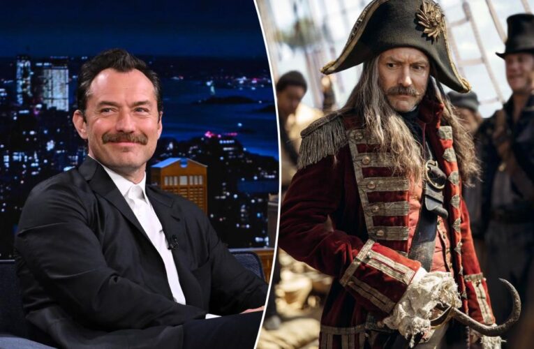 Jude Law shares how he ‘bribed’ the child actors on ‘Peter Pan’ set