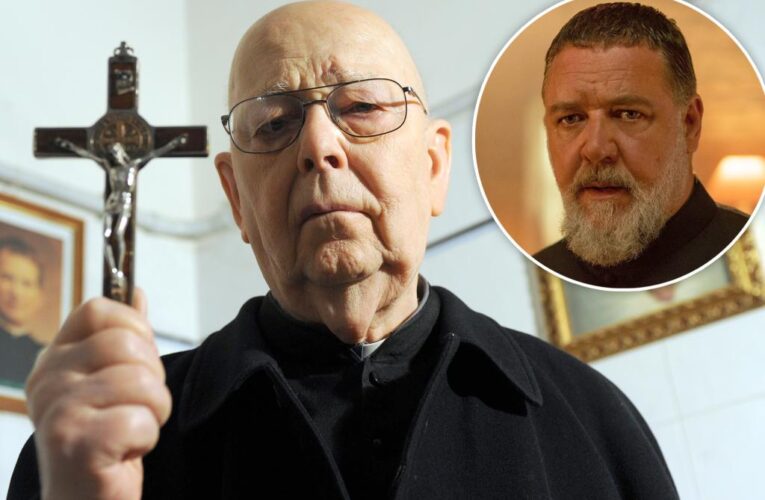 Russell Crowe horror pic inspired by Vatican exorcist-in-chief