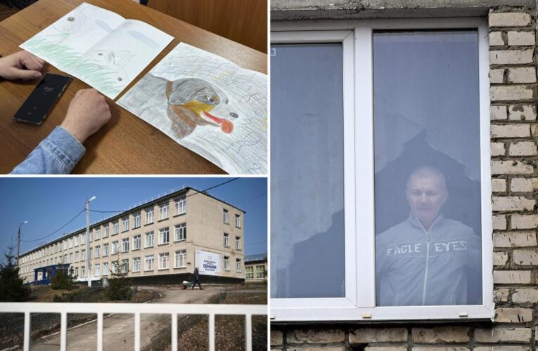 Russian girl who drew anti-war sketch leaves orphanage with mother
