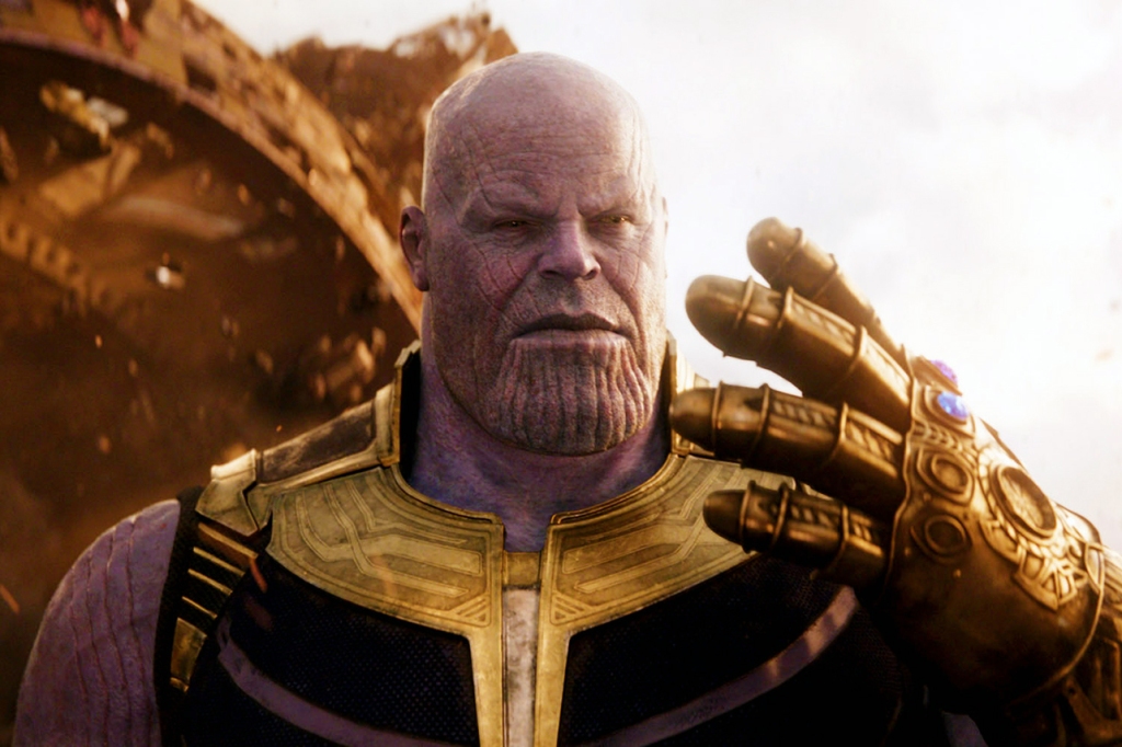 AVENGERS: INFINITY WAR, Josh Brolin (as Thanos), 2018. ©Marvel/©Walt Disney Studios Motion Pictures/courtesy Everett Collection