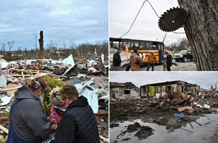 Death toll rises to 26 after tornadoes level large swath of US