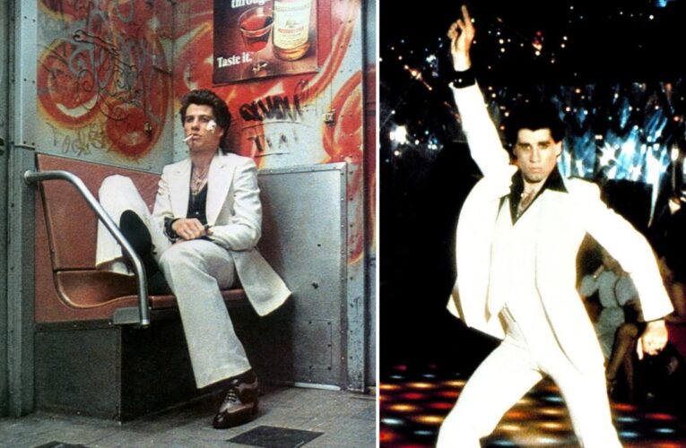 True, sweaty story of John Travolta’s ‘Saturday Night Fever’ suit