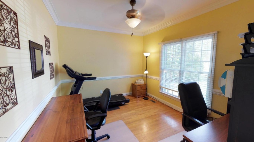 A study or formal dining room.