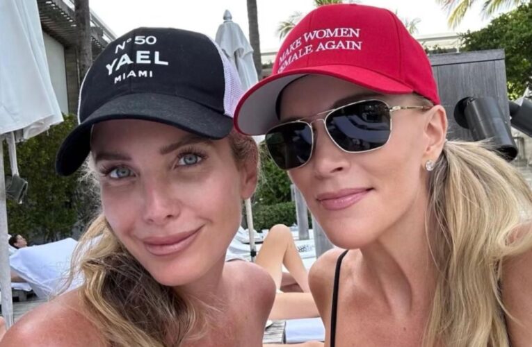 Megyn Kelly sports red MAGA-style hat in poolside pic