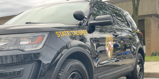 Maryland State Trooper vehicle