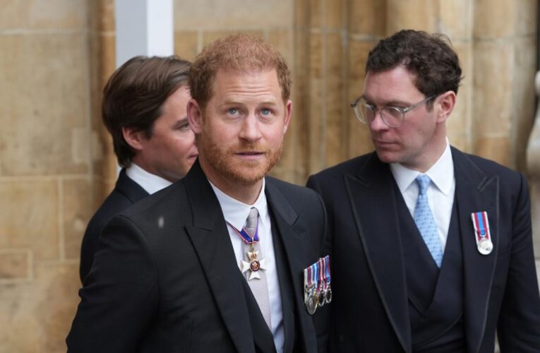 Prince Harry only stayed 30 minutes at Buckingham Palace before flying to LA