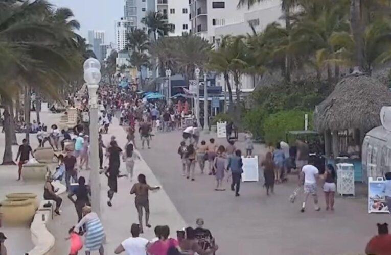 9 shot in Memorial Day gunfire in Hollywood Beach, Florida