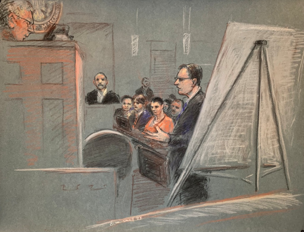 During last month’s hearing, prosecutors told the judge that Teixeira kept an arsenal of weapons before his arrest and had a history of violent and disturbing remarks.